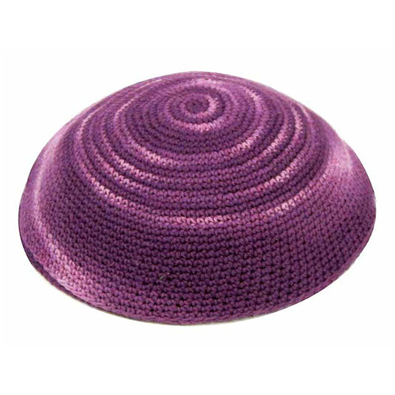 Purple Swirls Knit